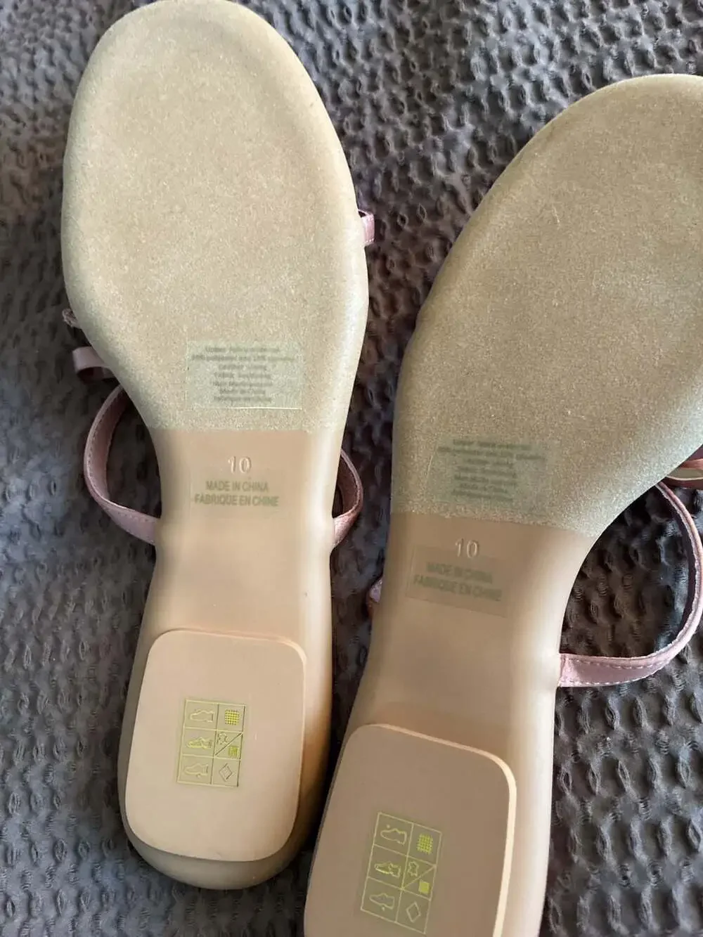 Jeffrey Campbell for Free People Satin Bow Slide Sandals in Pink